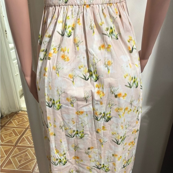 REBECCA TAYLOR Women’s Floral Print Midi Length Dress - Picture 11 of 14